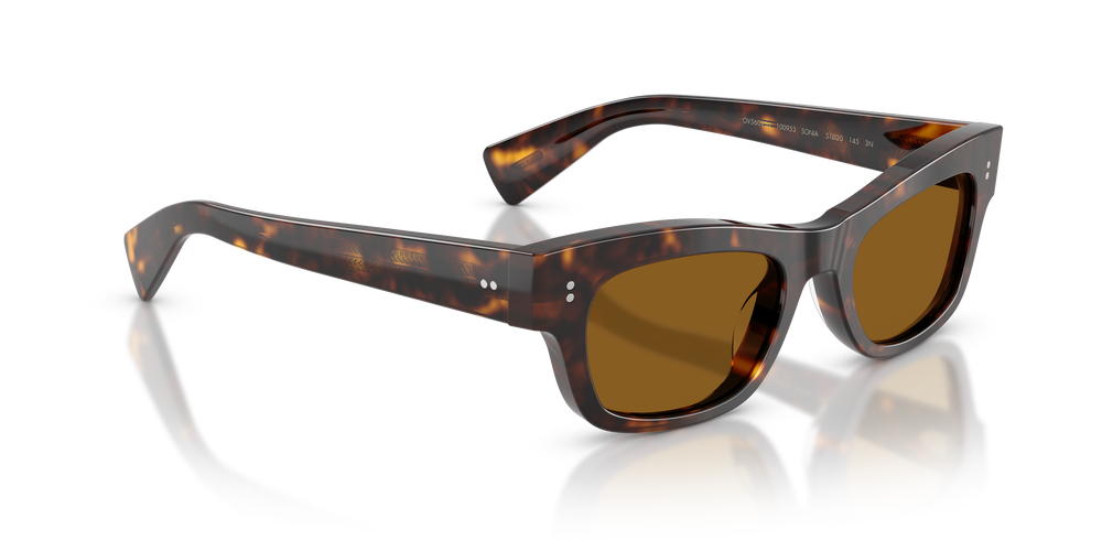 Oliver Peoples Sonia con montura 362 y lentes Marrón - El 3