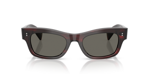 Oliver Peoples Sonia avec une monture Écorce Bordeaux et des verres Gris - image 2