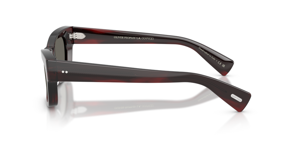 Oliver Peoples Sonia avec une monture Écorce Bordeaux et des verres Gris - image 4