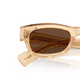Sie Oliver Peoples Sonia mit Champagne Gestell und Braun Gläsern - Variant