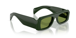 Oliver Peoples Edition 4 の ダークグリーン フレームと グリーンC