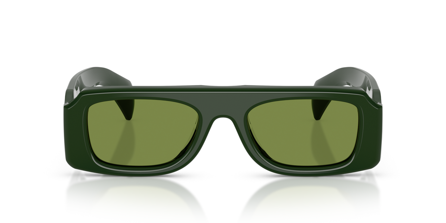 Oliver Peoples Edition 4 with Dark Green frame and Green lenses - Image Material 