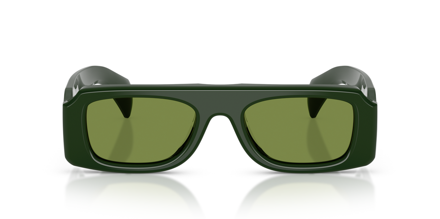 Oliver Peoples Edition 4 with Dark Green frame and Green lenses - Image Material 