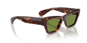 Sie Oliver Peoples Edition 3 mit Mahagoni dunkel Gestell und Grün Gläsern - bild 3