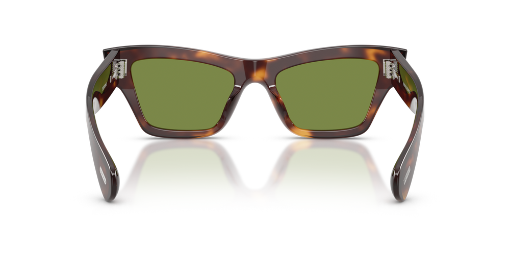 Sie Oliver Peoples Edition 3 mit Mahagoni dunkel Gestell und Grün Gläsern - bild 5