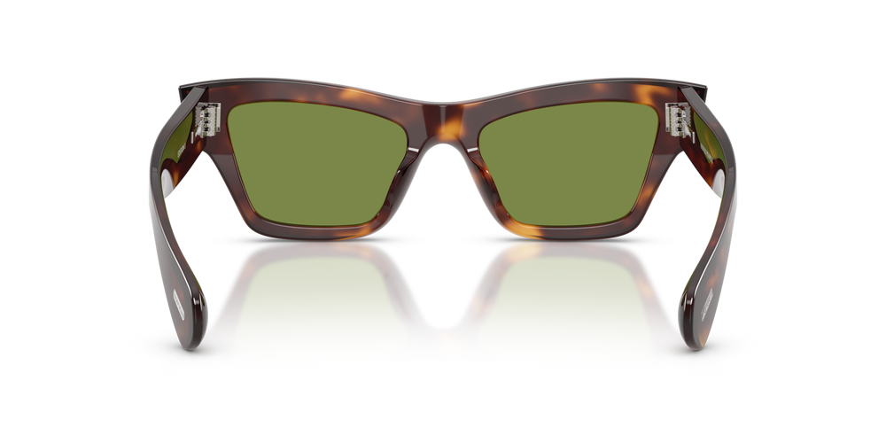 Sie Oliver Peoples Edition 3 mit Mahagoni dunkel Gestell und Grün Gläsern - bild 5