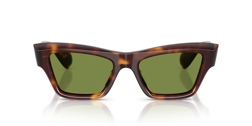 Oliver Peoples Edition 3 con montatura Mogano scuro e lenti  Verde - L'immagine 2