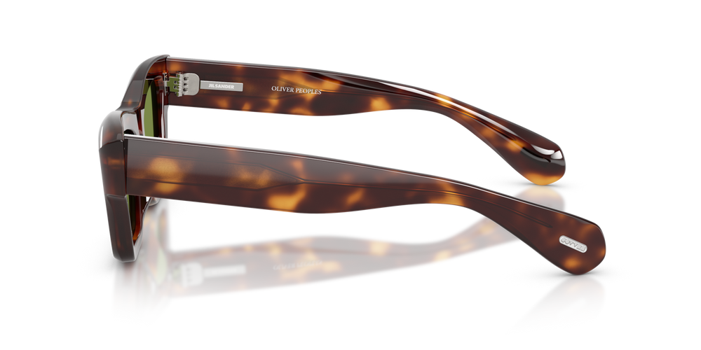 Sie Oliver Peoples Edition 3 mit Mahagoni dunkel Gestell und Grün Gläsern - bild 4