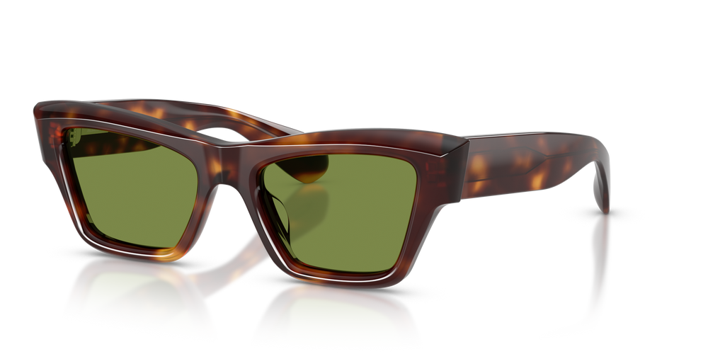 Oliver Peoples Edition 3 with Dark Mahogany frame and Green lenses - image 3