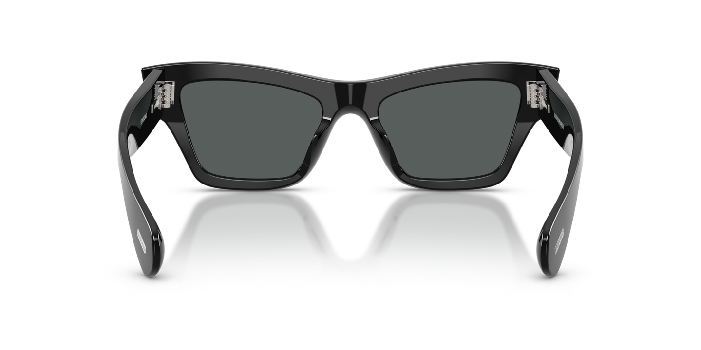 Oliver Peoples Edition 3 with Black frame and Grey lenses - Image Nosepads
