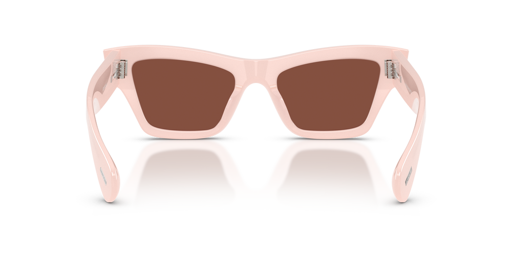 Sie Oliver Peoples Edition 3 mit Soft Pink Gestell und Rot Gläsern - Bild 5