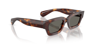 Oliver Peoples Edition 6 avec une monture Acajou foncé et des verres Gris - L'image 3