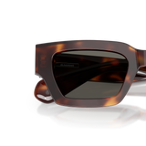 Sie Oliver Peoples Edition 6 mit Mahagoni dunkel Gestell und Grau Gläsern - Variant