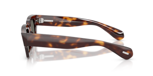 Oliver Peoples Edition 6 avec une monture Acajou foncé et des verres Gris - L'image 4