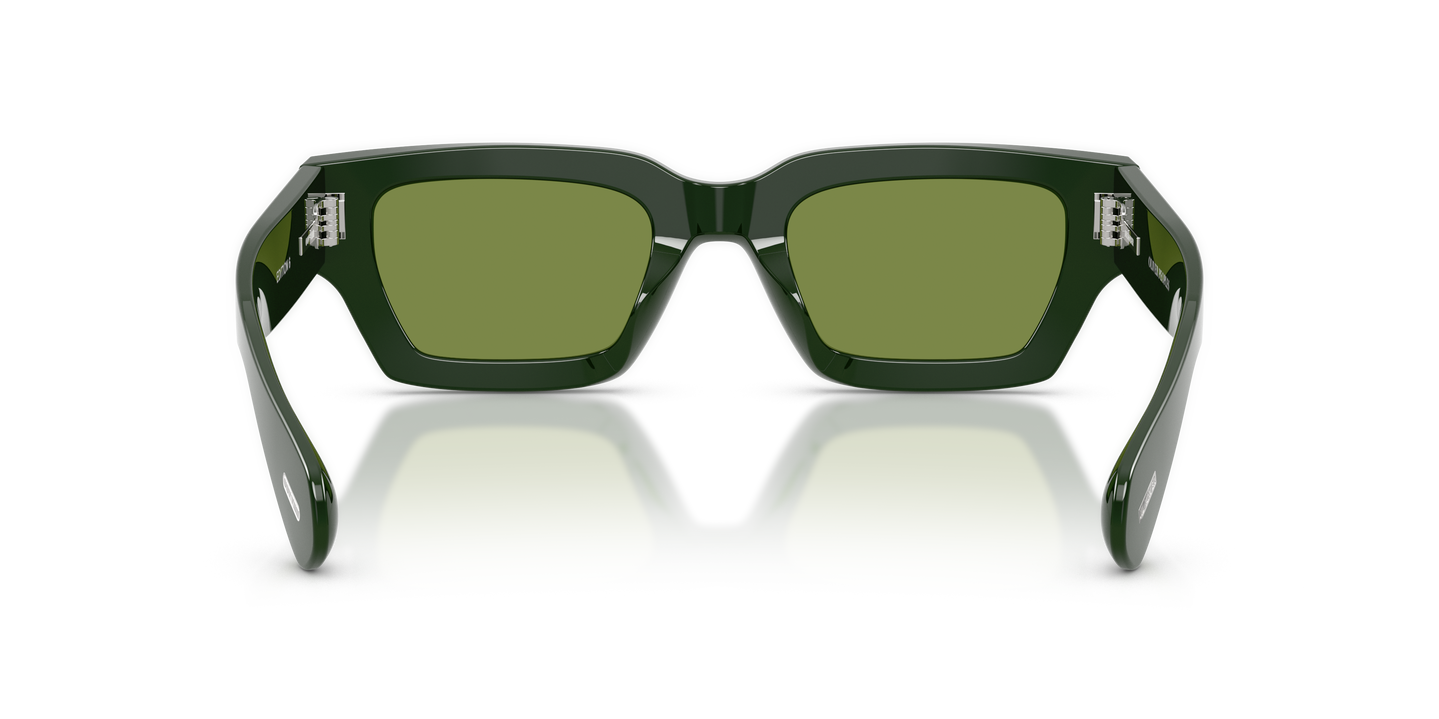 Oliver Peoples Edition 6 con montatura Verde Scuro e lenti  Verde - Immagine Naselli