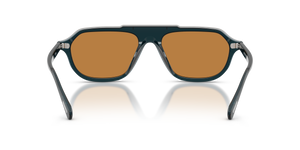 Oliver Peoples Estin with ミッドナイトティール frame and ブラウン lenses - 画像5
