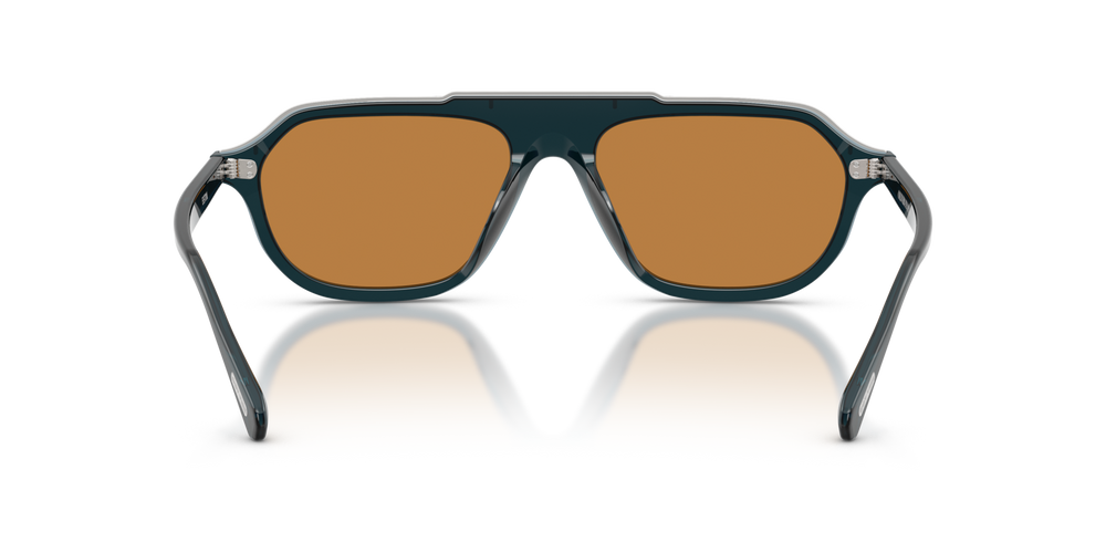 Sie Oliver Peoples Estin mit Midnight Teal Gestell und Braun Gläsern - bild 5