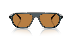 Sie Oliver Peoples Estin mit Midnight Teal Gestell und Braun Gläsern - bild 2