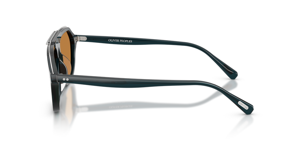 Sie Oliver Peoples Estin mit Midnight Teal Gestell und Braun Gläsern - bild 4