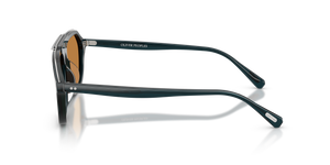 Oliver Peoples Estin with ミッドナイトティール frame and ブラウン lenses - 画像4