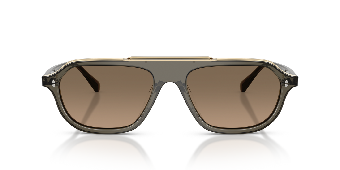 Oliver Peoples Estin with Inkwell frame and Brown lenses - Image Material 