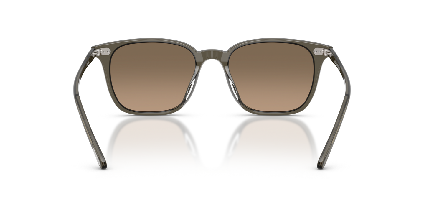 Oliver Peoples Laedin with Inkwell frame and Brown lenses - Image Nosepads