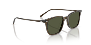 Oliver Peoples Laedin with Olivewood frame and Green lenses - image 3