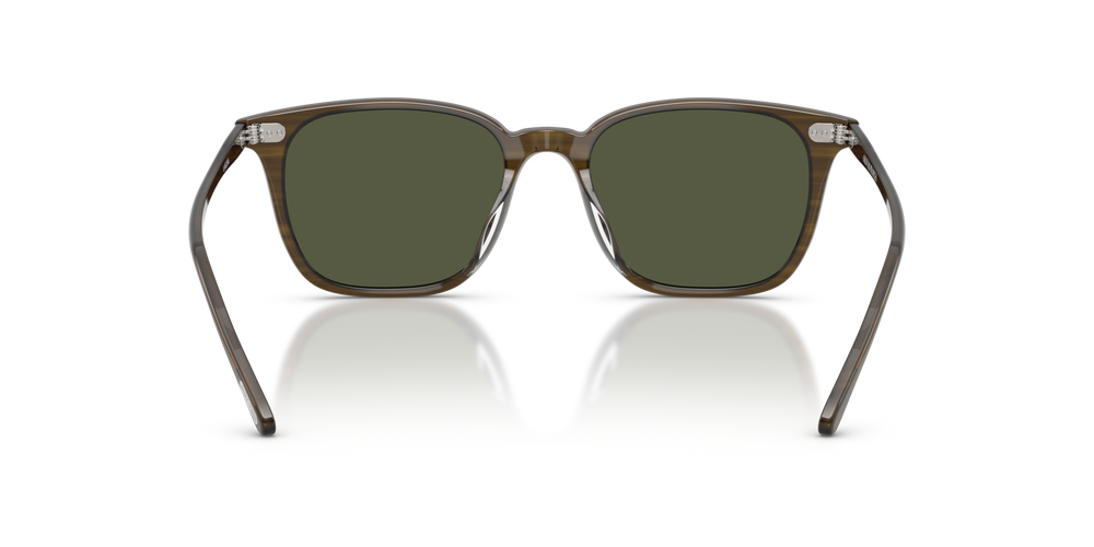 Oliver Peoples Laedin con montura Madera de olivo y lentes Verde - imagen 5
