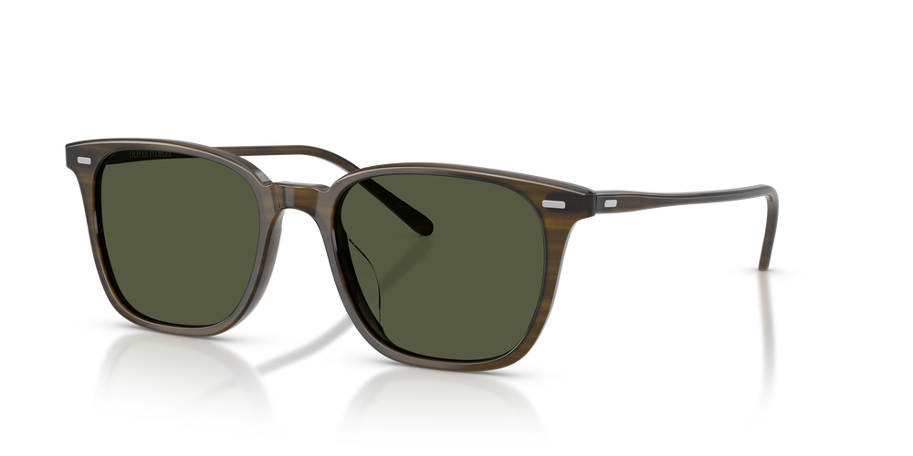 Oliver Peoples Laedin con montatura Legno d'olivo e lenti  Verde - L'immagine 1