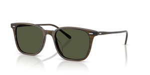 Oliver Peoples Laedin con montatura Legno d'olivo e lenti  Verde - L'immagine 1