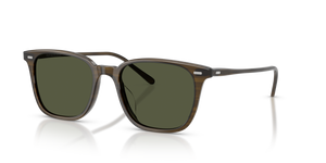 Oliver Peoples Laedin with Olivewood frame and Green lenses - image 1