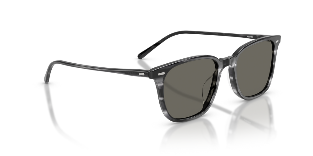 Oliver Peoples Laedin avec une monture Bleu plongeur et des verres Gris - image 3