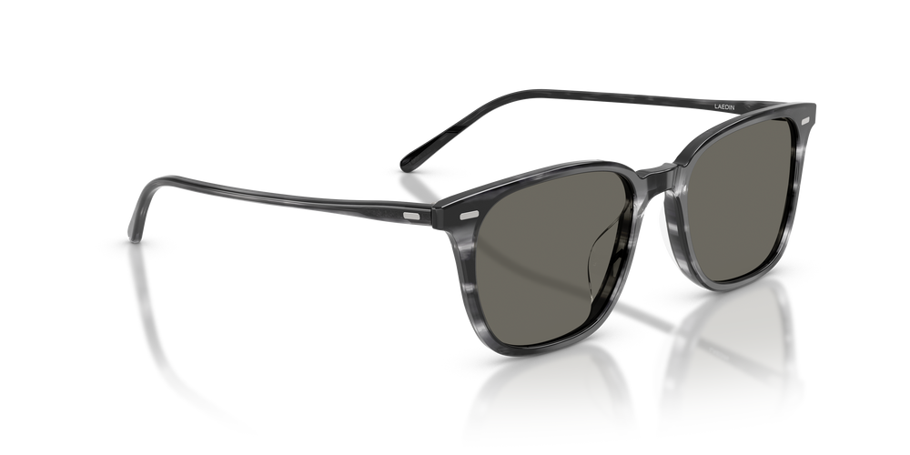 Oliver Peoples Laedin avec une monture Bleu plongeur et des verres Gris - L'image 3
