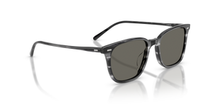 Oliver Peoples Laedin avec une monture Bleu plongeur et des verres Gris - L'image 3