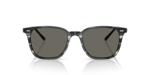 Oliver Peoples Laedin avec une monture Bleu plongeur et des verres Gris - L'image 2