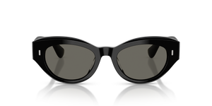 Sie Oliver Peoples Lerrue mit Schwarz Gestell und Grau Gläsern - Das Bild 2