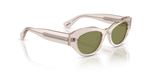 Sie Oliver Peoples Lerrue mit Linen Gestell und Grün Gläsern - Bild 3