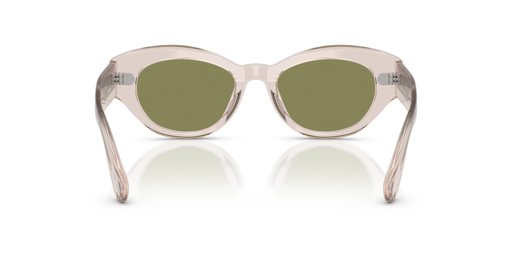 Sie Oliver Peoples Lerrue mit Linen Gestell und Grün Gläsern - Bild 5