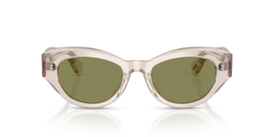 Sie Oliver Peoples Lerrue mit Linen Gestell und Grün Gläsern - Bild 2