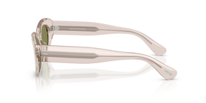 Sie Oliver Peoples Lerrue mit Linen Gestell und Grün Gläsern - Bild 4