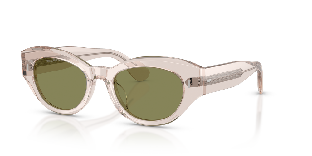 Oliver Peoples Lerrue con montura Linen y lentes Verde - El 3