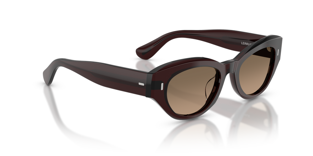 Sie Oliver Peoples Lerrue mit Dark Sienna Gestell und Braun Gläsern - Das Bild 3