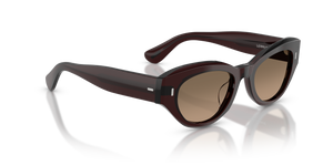 Sie Oliver Peoples Lerrue mit Dark Sienna Gestell und Braun Gläsern - Das Bild 3
