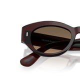 Oliver Peoples Lerrue with Dark Sienna frame and Brown lenses - Variant