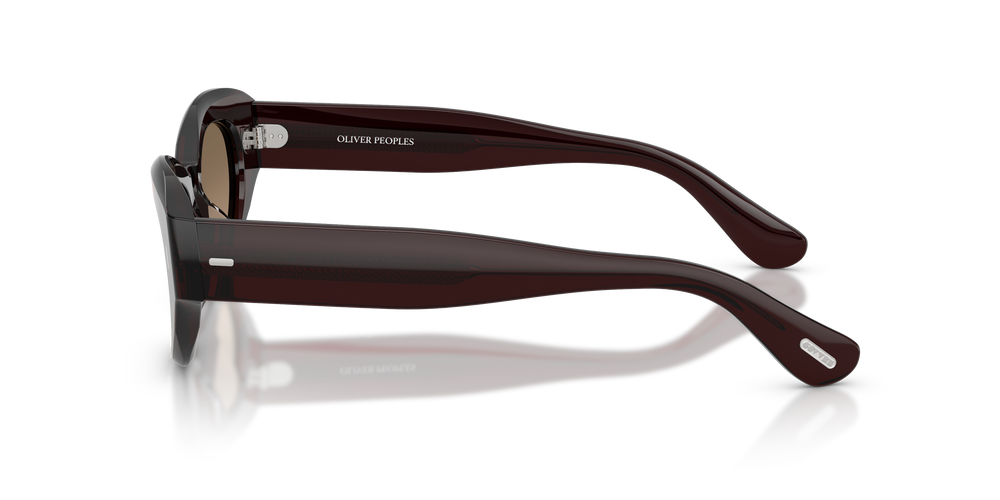 Sie Oliver Peoples Lerrue mit Dark Sienna Gestell und Braun Gläsern - Bild 4