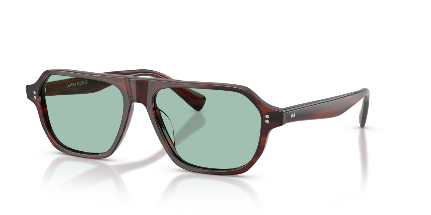 Oliver Peoples Remment with Morado Tortoise frame - Image Custom Corewire Filigree