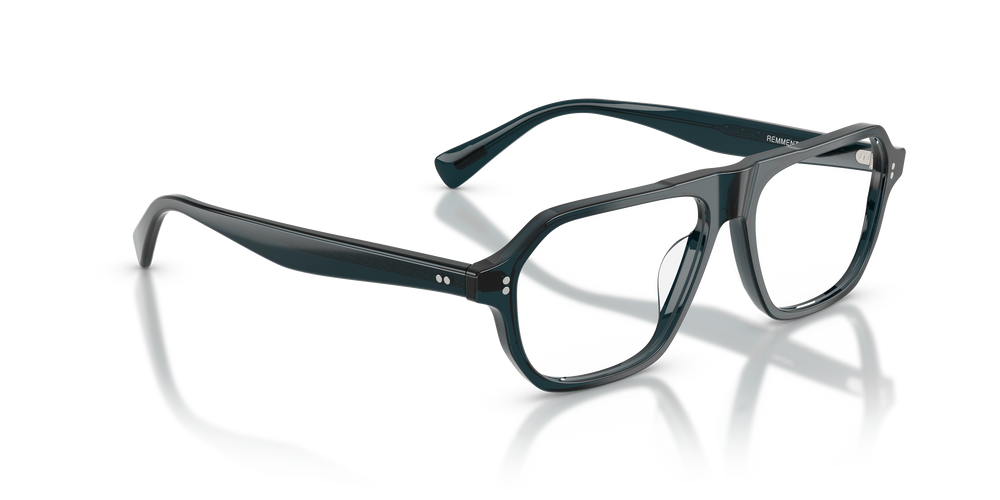 Oliver Peoples Remment mit Midnight Teal Gestell - Das Bild 3