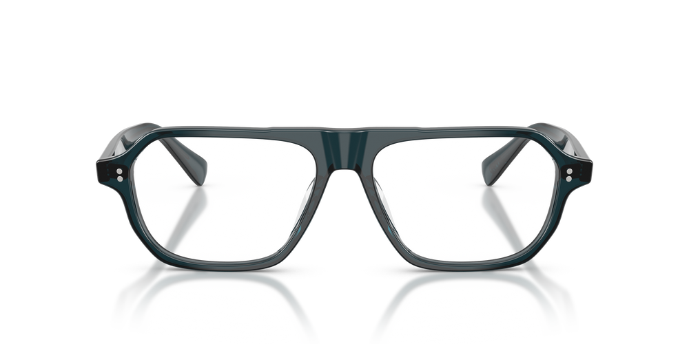 Oliver Peoples Remment mit Midnight Teal Gestell - Das Bild 2