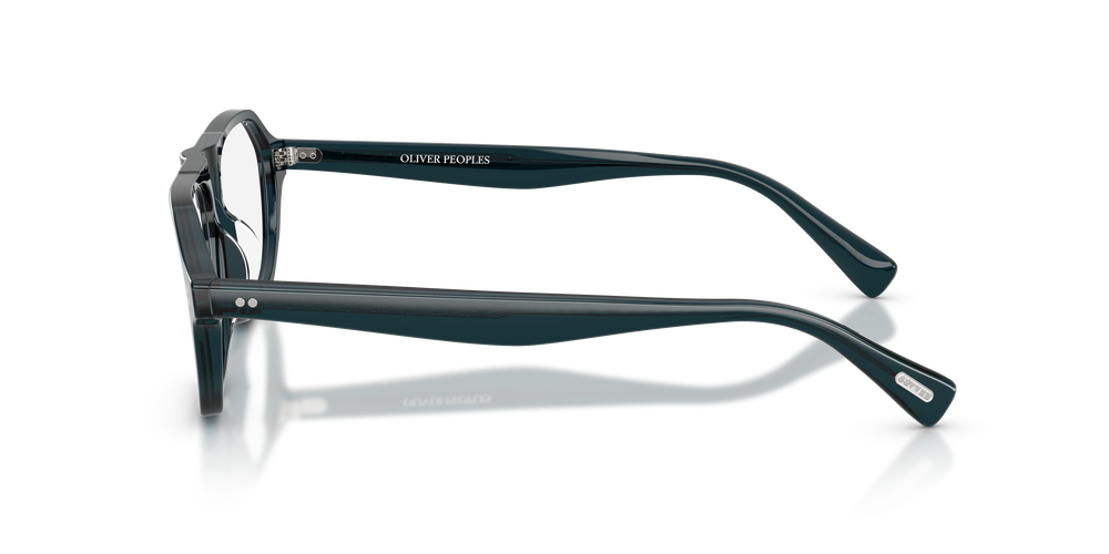 Oliver Peoples Remment mit Midnight Teal Gestell - Das Bild 4