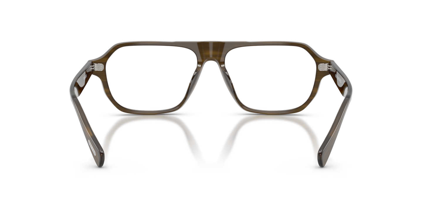 Oliver Peoples Remment mit Olivewood Gestell - Bild Stegplättchen